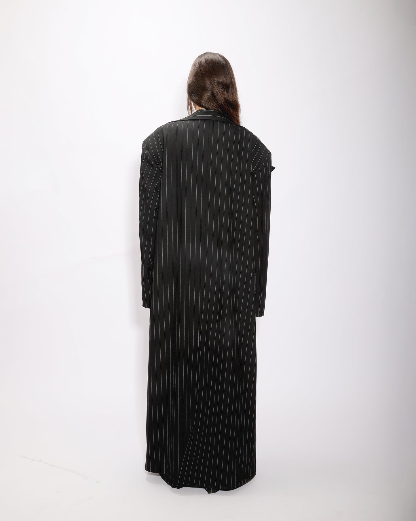 THE BLACK STRIPPED COAT