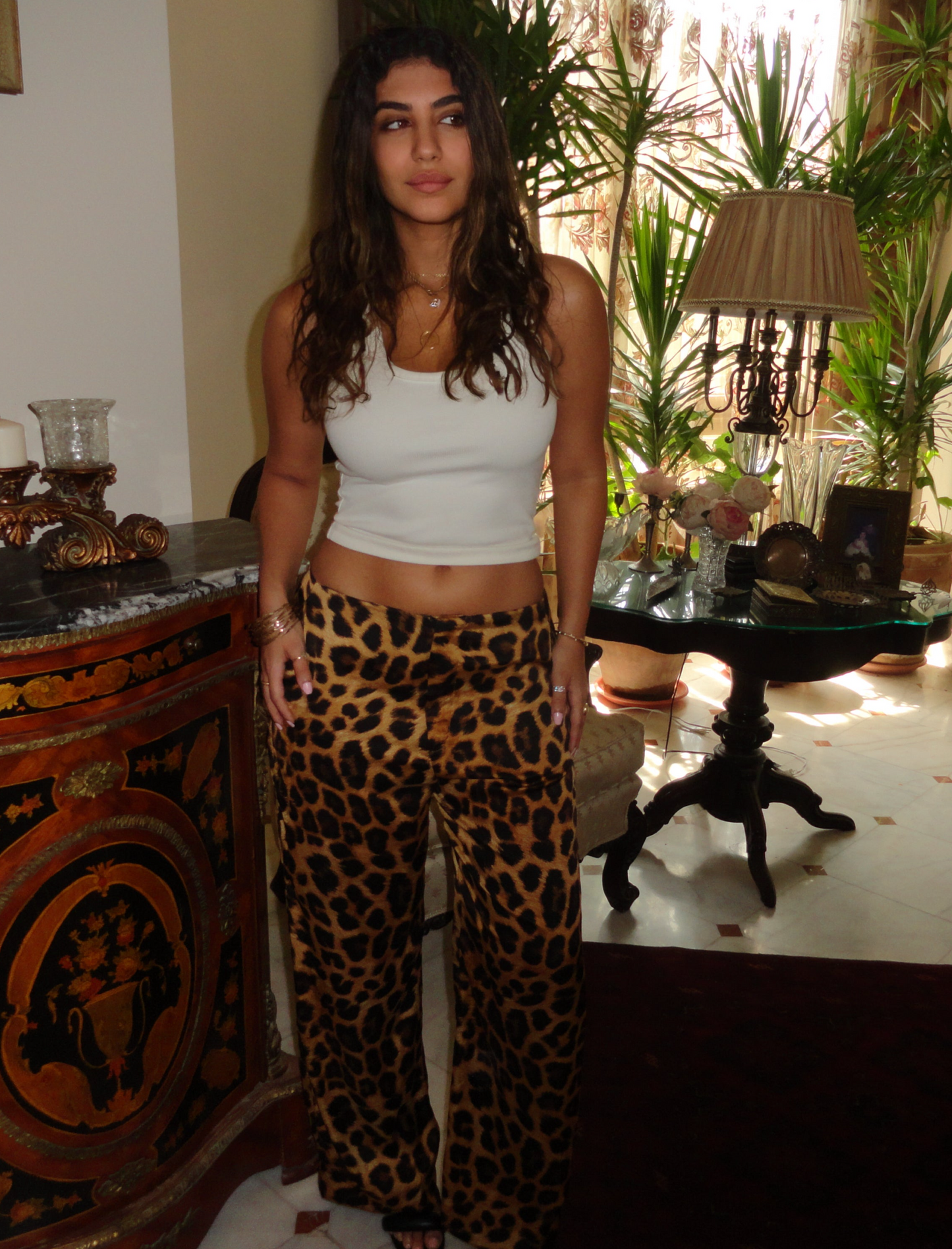 CHEETAH PRINT PANTS