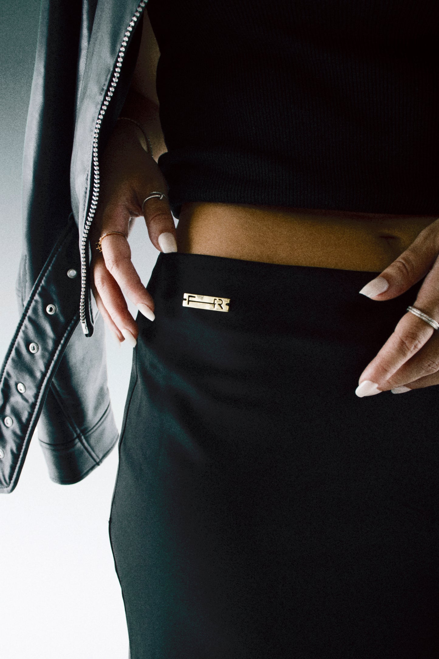 THE SATIN SKIRT