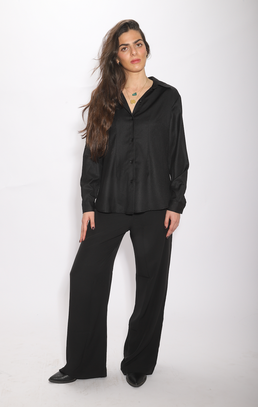 BLACK CHEMISE